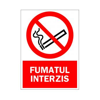 Fumatul Interzis (Autoadeziv)